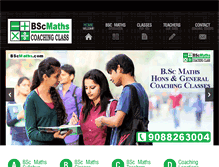 Tablet Screenshot of bscmaths.com